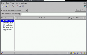 Here's a screenshot of the address book from Netscape Communicator